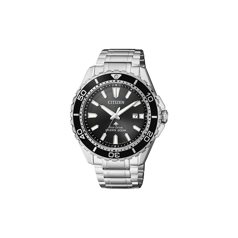 

CITIZEN Promaster Series Strong Luminous Light Energy Diving Watch Light Energy Quartz Men s Watch Black Dial BN0190-82E чорний