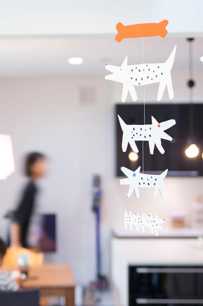 Mobilny prezent dla dziecka firmy Jun W21cm x Wyprodukowano w Japonii "Psy" Takabatake, H48cm,