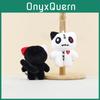 Charming Plush Cat Keychain Adorable Alien Big Eye Doll Cozy Soft Toy For Bags