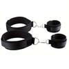 SM Hand & Leg Restraint Straps - Couples' Bondage Set, Easy Strap, SBR Diving Cotton, Adult Sports Toys