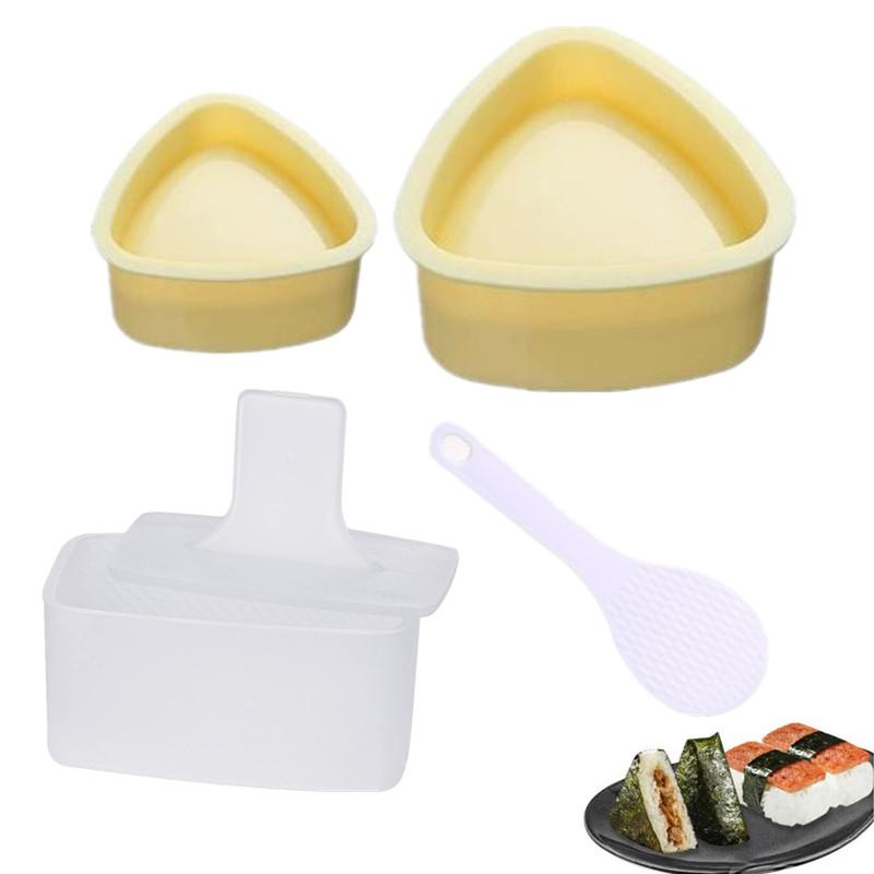 Rectangular Sushi Mold Kit Musubi Maker For Spam Kimbap Onigiri Rice Ball Press Tool Household Kitchen Bento Accessories Diy