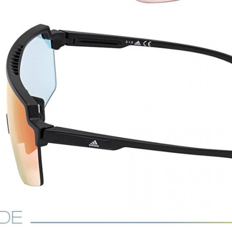 Adidas Sports Sunglasses Sp0018 01c Chromatic Mirror Lens