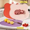 Anti-Bacterial TPU Cutting Board Anti-Mold Double-Sided Non-Slip Cutting Mat Flexible Odor-Free Kitchen Chopping Block