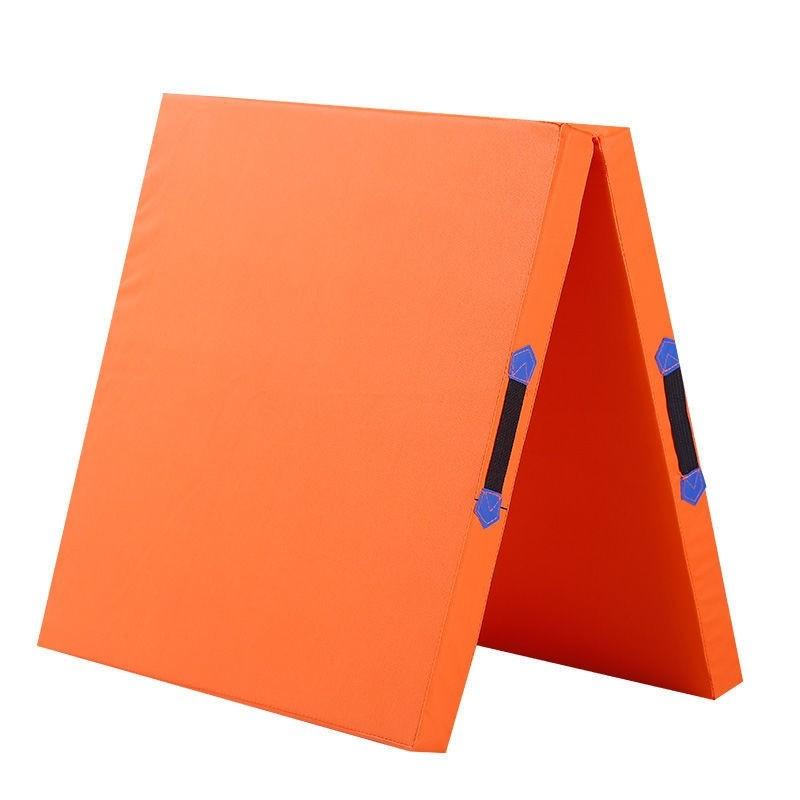 50MM Foldable Exercise Mat Portable Anti Slip Foam Gymnastic Mat Leather Yoga Gymnastic Tumbling Mattress Gym Mat