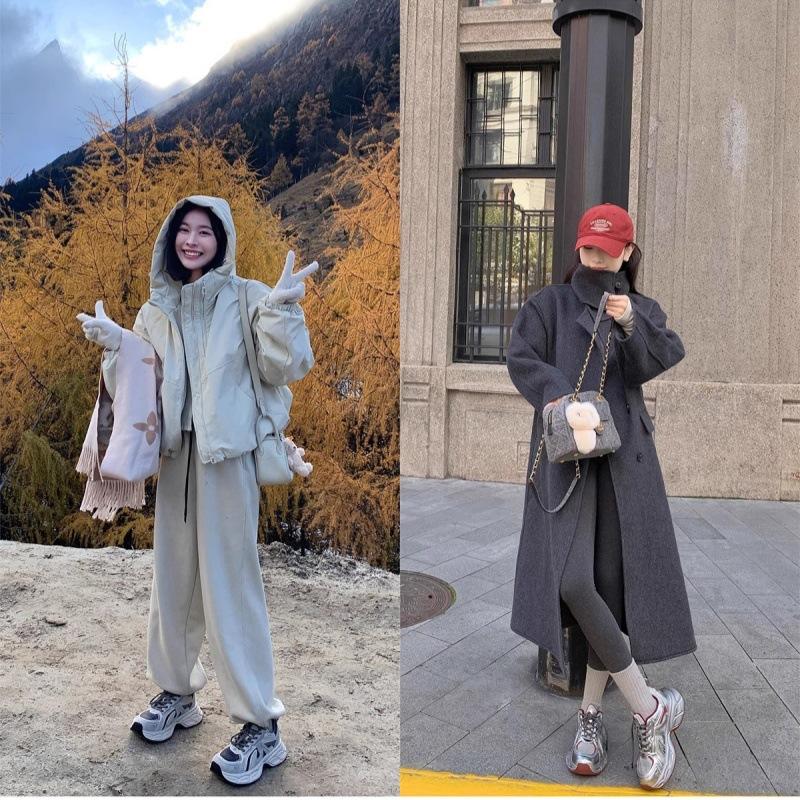 Grape mother studiolee fashionable splicing lace-up thick sole heightening sports style leather dad shoes women's new models