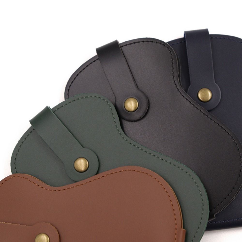 Can Hold 18 Pieces Guitar Picks Holder Case PU Leather Guitar Plectrums Bag  Ukulele