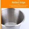 12PCS/SET Small Size Dipping Sauce Cup 304 Stainless Steel Seasoning Dish  Western Cuisine