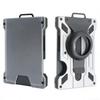 Nuovo stile Custodia Porta Badge Lavoro in Metallo RFID Trasparente con Clip