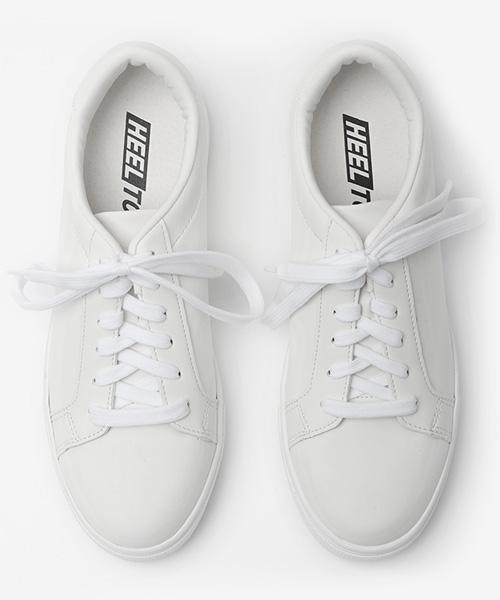 [Hilltop] 7cm Height-Increasing Sneakers Raiky White HT4395-WH
