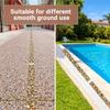 Heavy-Duty Non-Slip Rubber Tape - High Adhesion & Residue-Free PE Material, Durable and Stable for Indoor/Outdoor Stairs, Pools