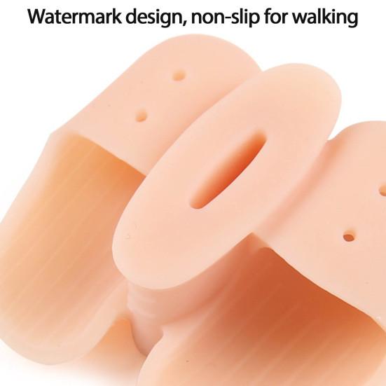 1 Pair 2-Hole Toe Separator Orthopedic Bunion Valgus Hammertoe Corrector