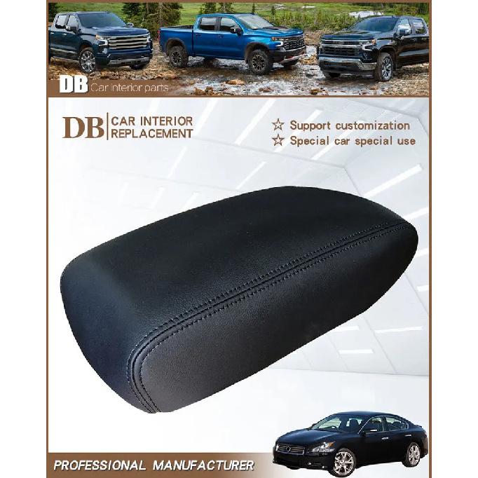 For Nissan Maxima 2009-2014 2010 2011 Center Console Armrest Protection Cushion Breathable Armrest Box Cover Pad Car Accessories