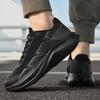 Men's Fashion Platform Running Tide Shoes Plus Size Lightweight MD Sole Breathable Sneaker Fashionable Men's Shoes for Teenagers