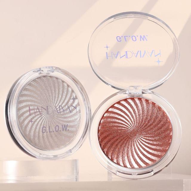 HANDAIYAN - Swirled Relief Delicate Highlighter - 6 Colors 04 - 9g