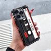 Vintage 90S Cassette Tape Pattern Plating Phone Case For Xiaomi Poco X5 X6 X7 X8 Pro Max F8 Ultra F7 M8 M7 M5S Redmi 15C 15 14C