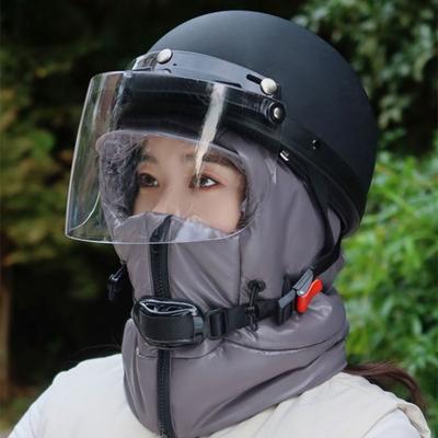 Fashion Solid Color Winter Cycling Warm Hat Lightweight Thickened Lei Feng Hat Breathable Waterproof Pullover Cap Riding