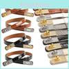 Alloy Belt Lock For Women With Water Drilling Design Suitable Office Wear Gift