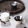 1Pc 100Ml Espresso Measuring Cup With Handle Stainless Steel Coffee Shot Coffee Pouring Cup Home Kitchen Measuring Accessories