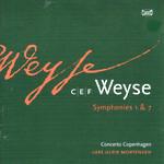 CD MORTENSEN; CONCERTO COPENHAGEN - Weyse: Symphonies Nos. 1 & 7  CLASSCD399 Classico 2001 Denmark Classical Used
