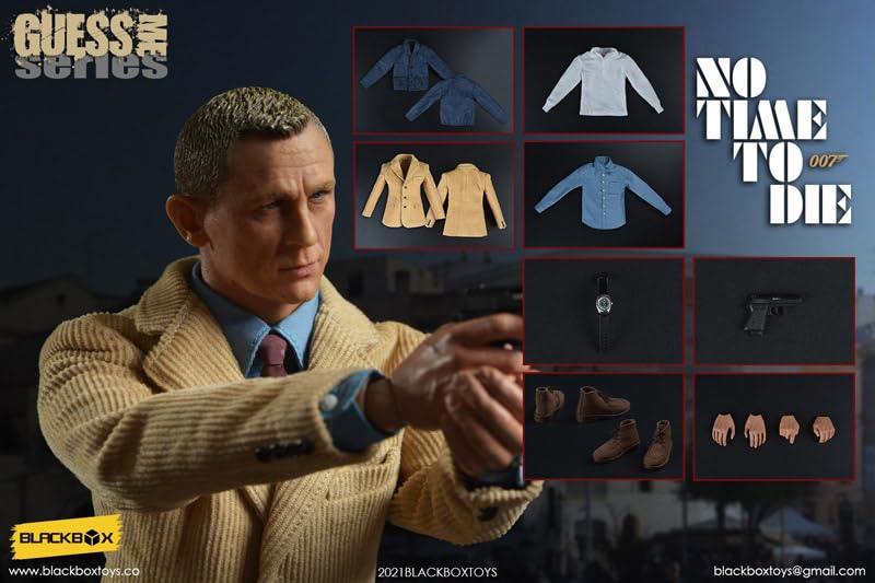 BLACKBOXTOYS 1/6 Scale Figure BBT9025 GUESS ME SERIES "NO TIME" Agent Bond 007 [Parallel Import]