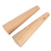 2pcs Round Oval Shape Wooden Bracelet Making Stick Bangle Mandrel Wire Wrapping Tool Jewelry Making Tool