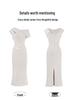 Stunning Apricot Off-Shoulder Bodycon Summer Dress - Women's Elegant Diagonal One-Shoulder Evening Gown