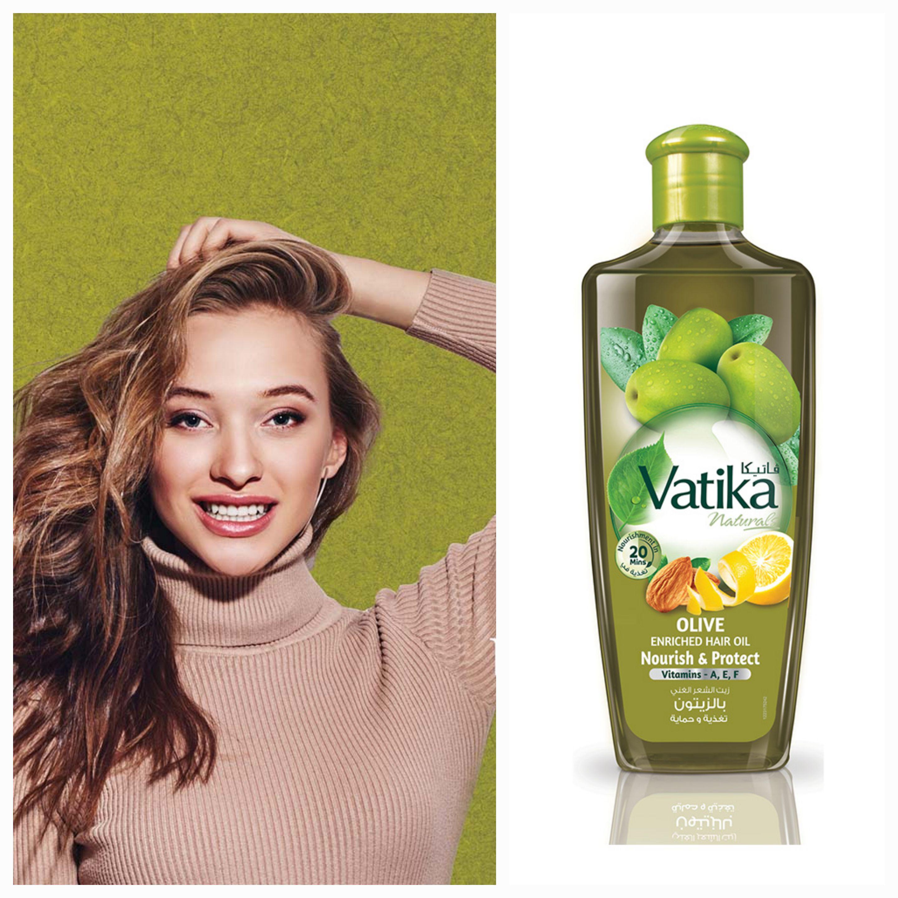 

Оливкова олія для волосся, збагачена оливками Vatika Naturals Dabur 200 ML