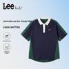 Lee Colorblock Short Sleeve Polo Shirt