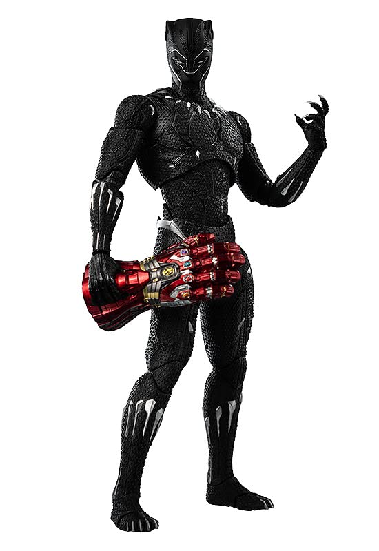 Marvel Studios The Infinity Saga DLX Black Panther 1/12 Scale ABS, PVC, and Zinc Alloy Painted Action Figure