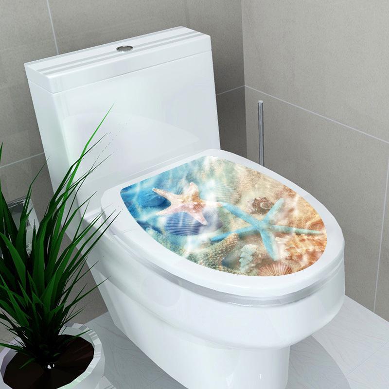Hongyan Underwater World Sea Creatures Wall Decal: Turtles, Dolphins, Fish, Shells Sheet Size: 29x34cm