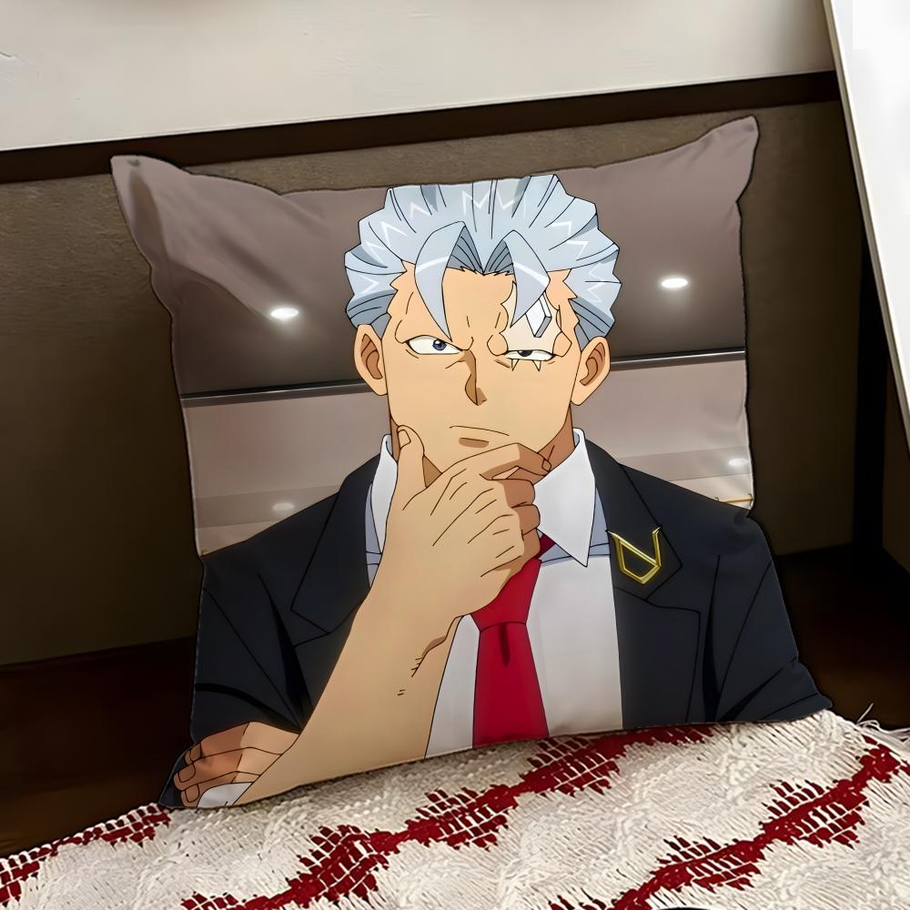UUndead Anime UUnluck Cushion Cover Reversible Soft Durable Pillow Cover Home  Car MultiScene Use for Daily Comfort