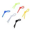 100pcs Tennis Racket Vibration Dampener Knot Silicone Good Elasticity Shock Absorbing Knot for Tennis Competition