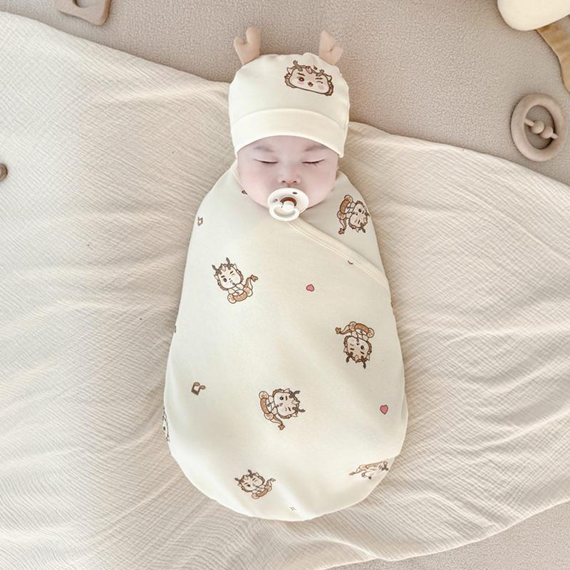 Class A Pure Cotton Newborn Swaddle Blanket - Extra Soft, Breathable, No Fluorescent Agents, Multifunctional