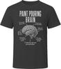 Paint Pouring Brain Funny Acrylic Pour Artist T Shirt