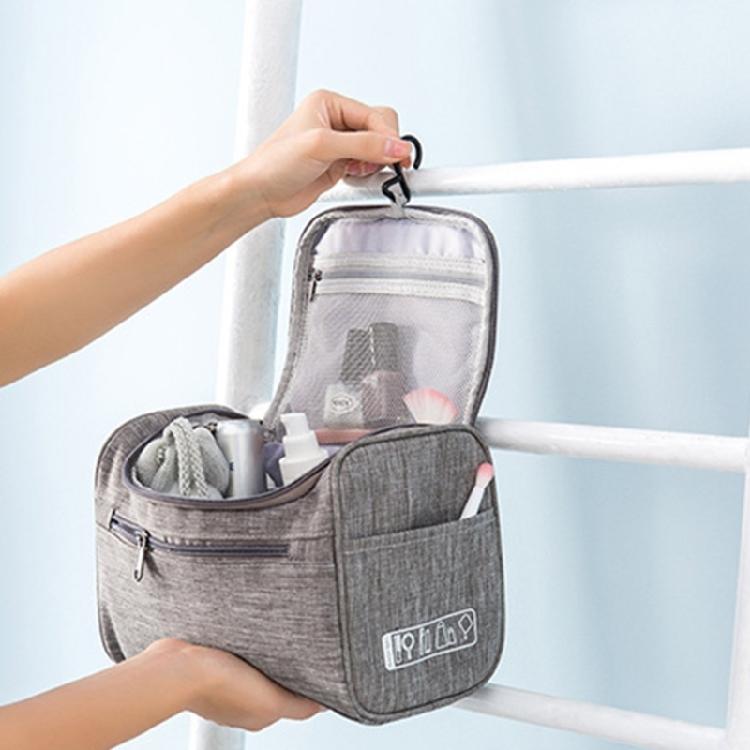 Convenient Cosmetic Case for Travel Bathroom Hangable Toiletry Pouch Makeup Case