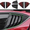 For Mazda 3 Mazda3 Axela M3     Car Cover Trim ABS Black Rear Back Door Window Shades Blinds Stick Lamp Frame