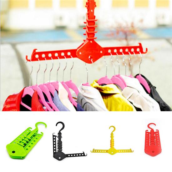 

1шт многофункциональная двойная вешалка складная вешалка для одежды сушилка для одежды
