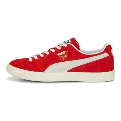 Clyde OG For All Time Red Unisex Sneakers White Pristine 391962-02