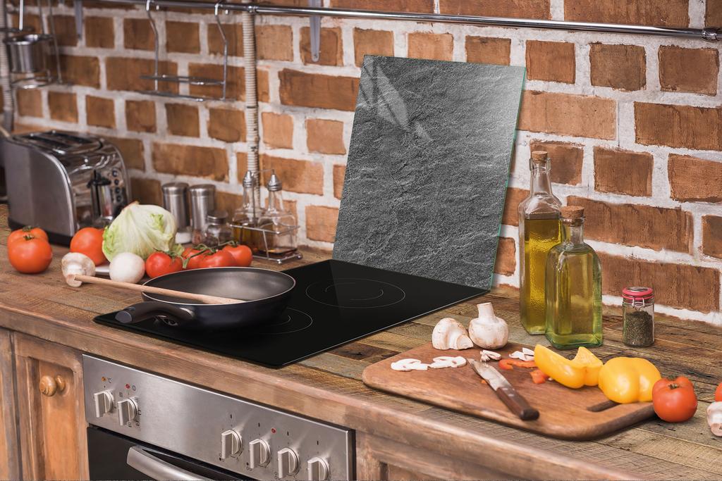 TAGLIERE IN VETRO 45x52 ARDESIA