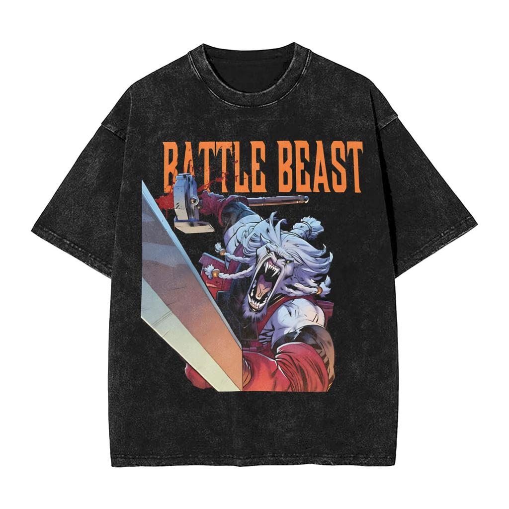 Oversized Washed T Shirt Mark Grayson invincible Simple T-Shirts Novelty Tee Shirt for Male Summer Awesome Casual Top Tees