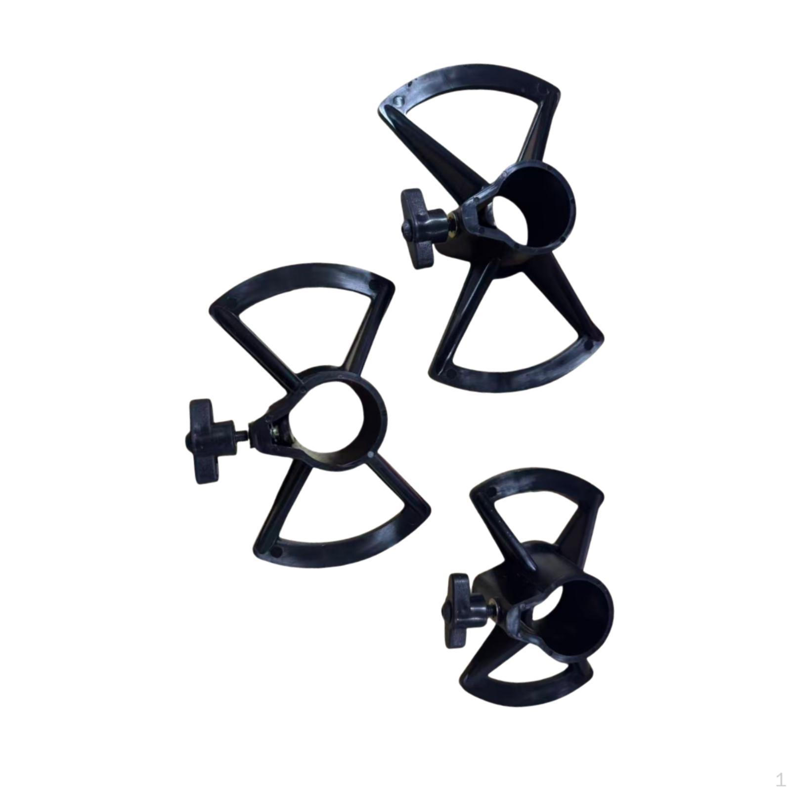 

3x Djembe Stand Parts Attachment Portable Equipment Easy Installation Holder Drum Rack for