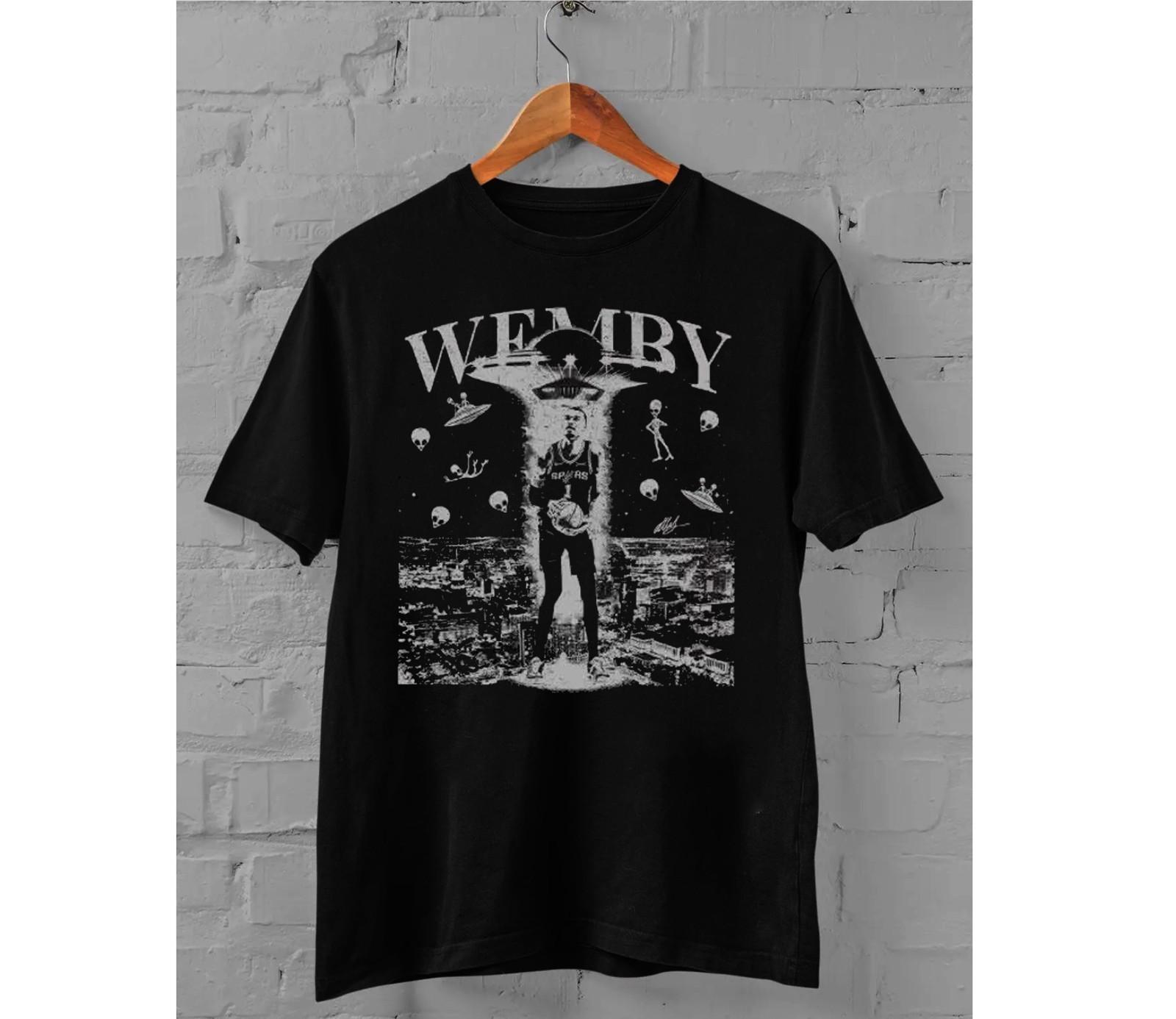 Victor Wembanyama Basketball Vintage T-Shirt M