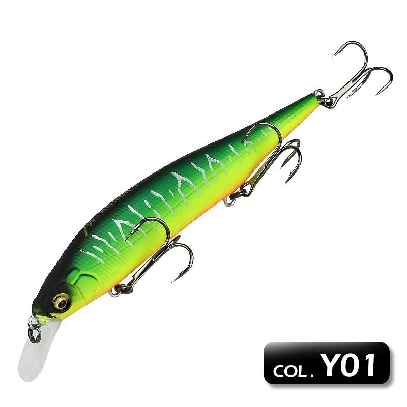 MEREDITH ITO Suspending Minnow 115mm 14.9g 1.8-2m Depth Treble Hooks Pike Bass ITO