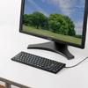 Sanwa Supply USB Slim Keyboard with Pantograph Numeric Keypad Black SKB-SL17BKN