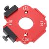 Round Corner Radius Template Woodworking Router Table Jig Wooden Board Arc Cutting Template Tool RT