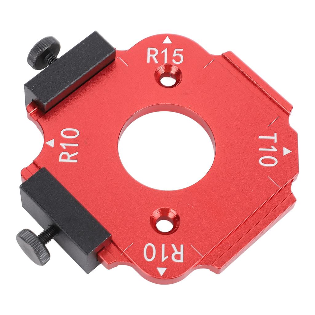 Round Corner Radius Template Woodworking Router Table Jig Wooden Board Arc Cutting Template Tool RT