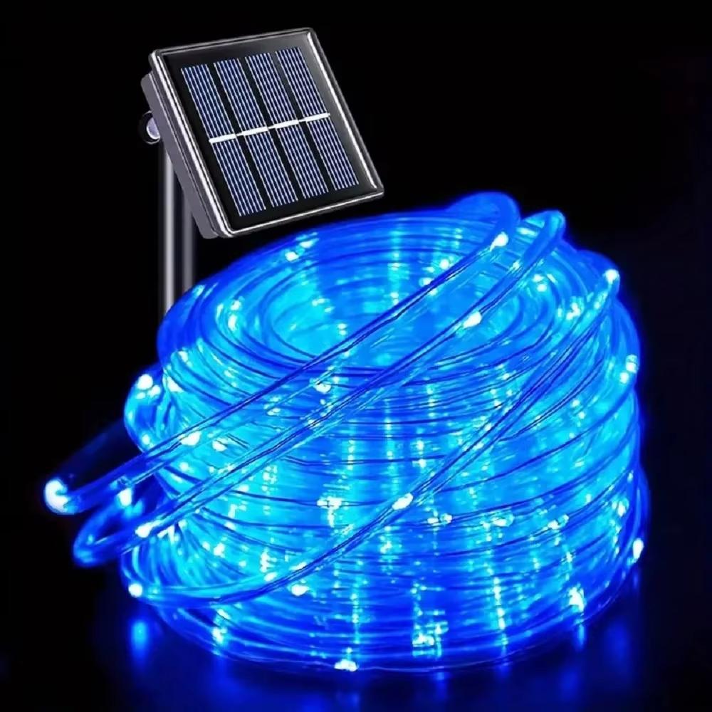 1/2pcs LED Fairy Strip Light Outdoor Solar Lawn Lamp Garden Christmas Wedding Party Decoration Garland Waterproof String Light