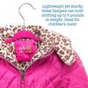 10/20/30pcs Baby Non-Slip Velvet Hangers Space Saving 360 Degree Swivel Hook Flocked Felt Kids Clothes Drying Rack Organizer