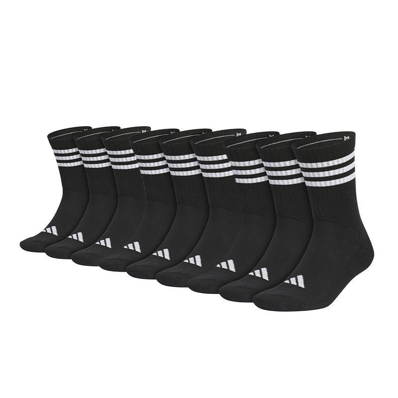 Носки Adidas Crew Unisex Черные 9 Двойная Загрузка JN48663 M
