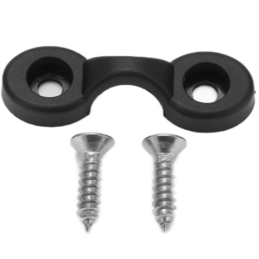 Deck Rope C Type Buckle Kayak Handle Buckle with Screw Set Kayak Pad Eye Deck Rigging Kit